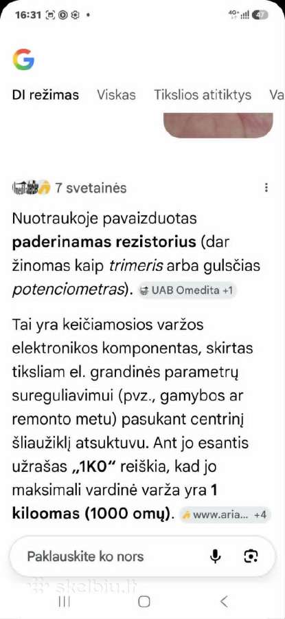 Rezistoriai - nuotraukos Nr. 9