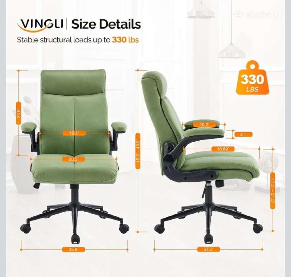 Ergonominė biuro kėdė Vingli - nuotraukos Nr. 2