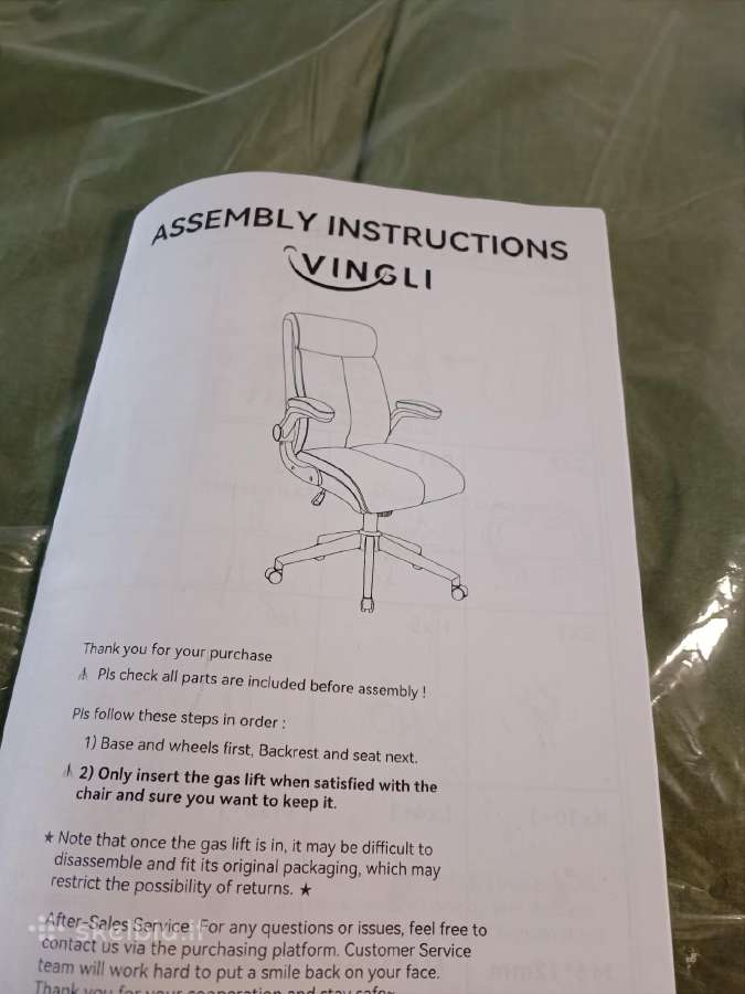 Ergonominė biuro kėdė Vingli - nuotraukos Nr. 5