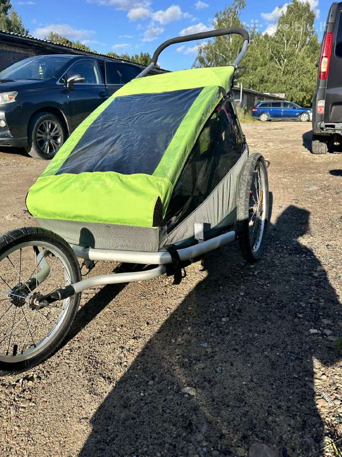 Dviračio priekaba Croozer Kid for 2 - nuotraukos Nr. 2