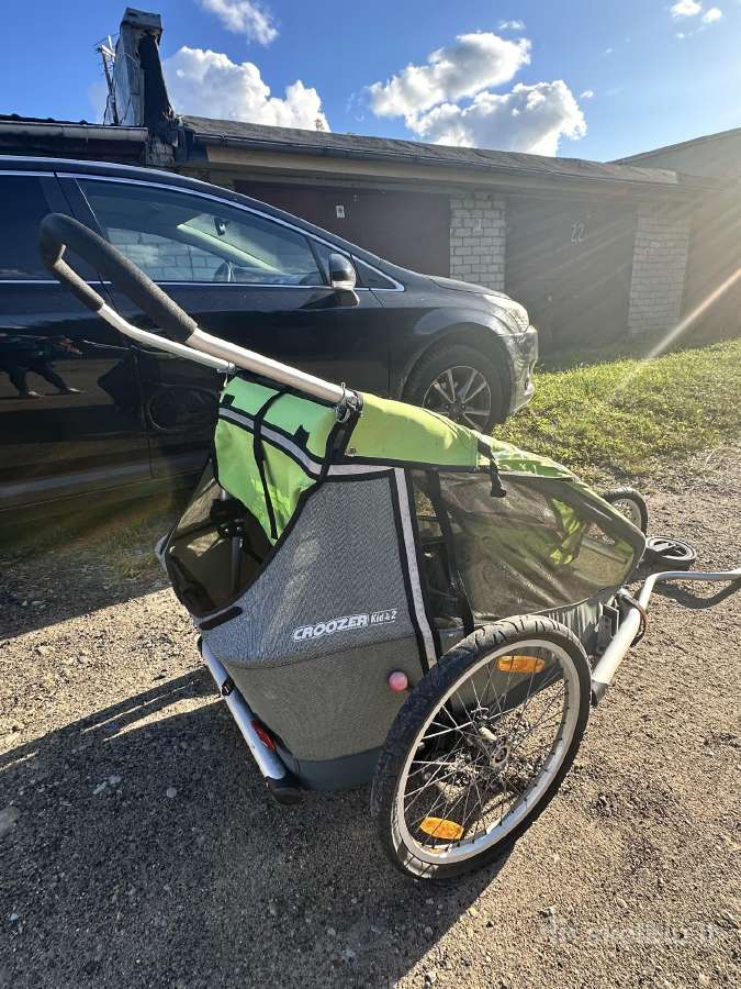 Dviračio priekaba Croozer Kid for 2 - nuotraukos Nr. 3