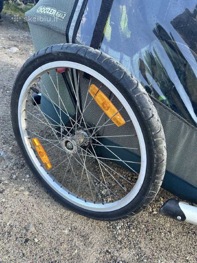 Dviračio priekaba Croozer Kid for 2 - nuotraukos Nr. 5