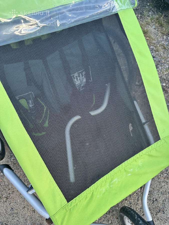 Dviračio priekaba Croozer Kid for 2 - nuotraukos Nr. 9