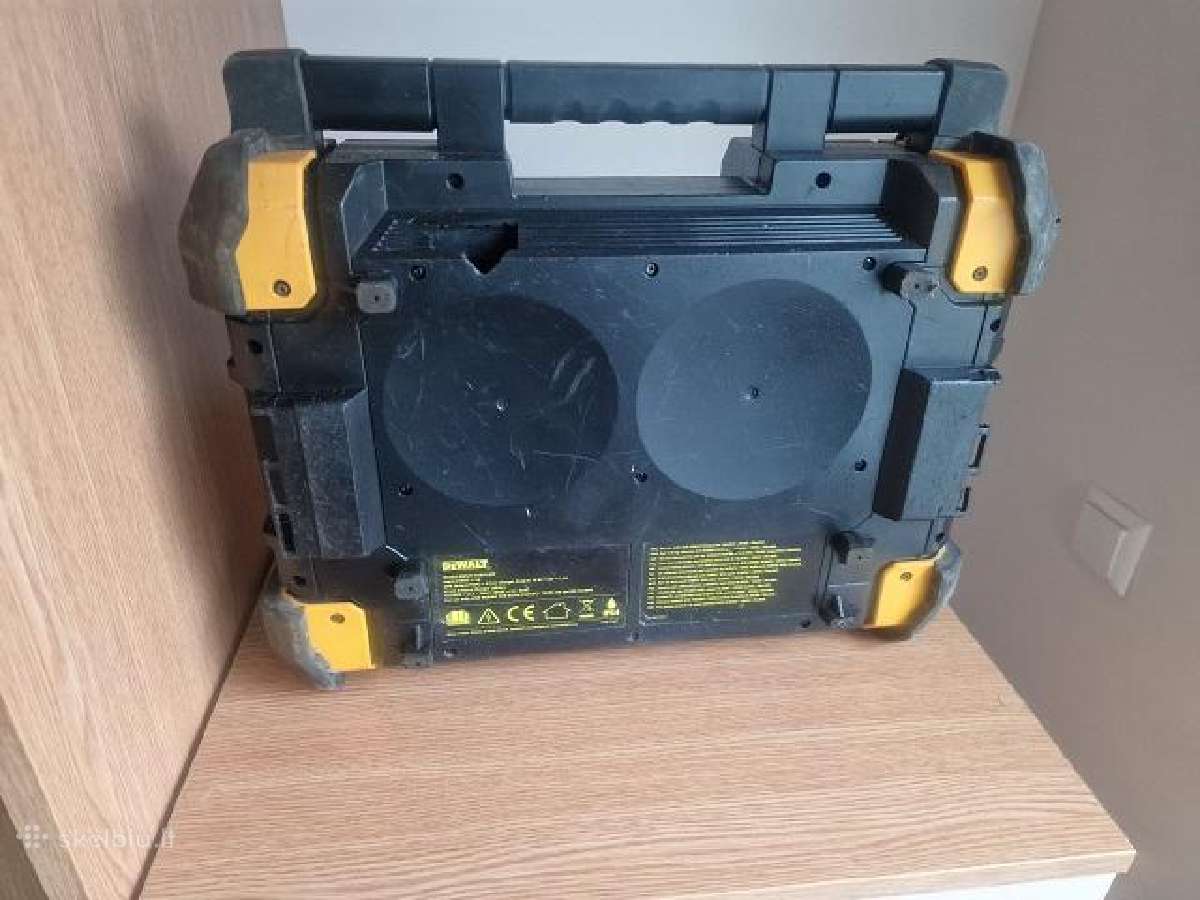 Bluetooth kolonėlė Dewalt,bluetooth veike - nuotraukos Nr. 4