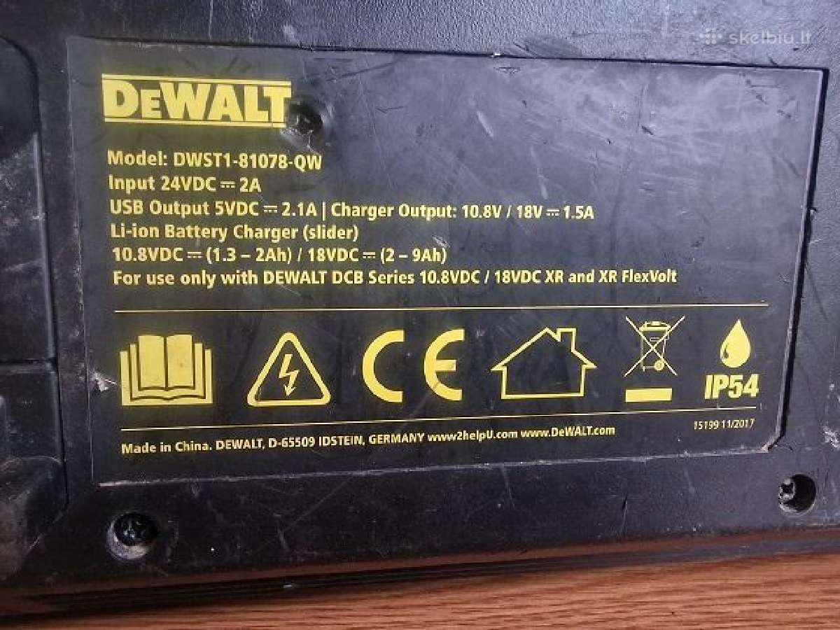 Bluetooth kolonėlė Dewalt,bluetooth veike - nuotraukos Nr. 5