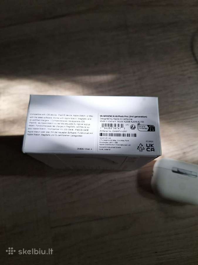 Airpods Pro 2nd Gen - nuotraukos Nr. 8