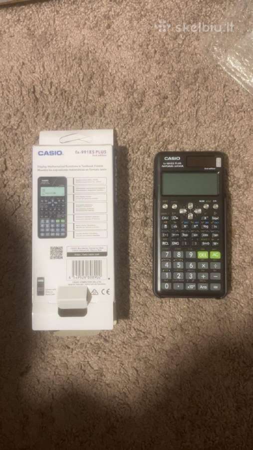 Casio fx-991 Es Plus 2nd edition ( naujas) - nuotraukos Nr. 3
