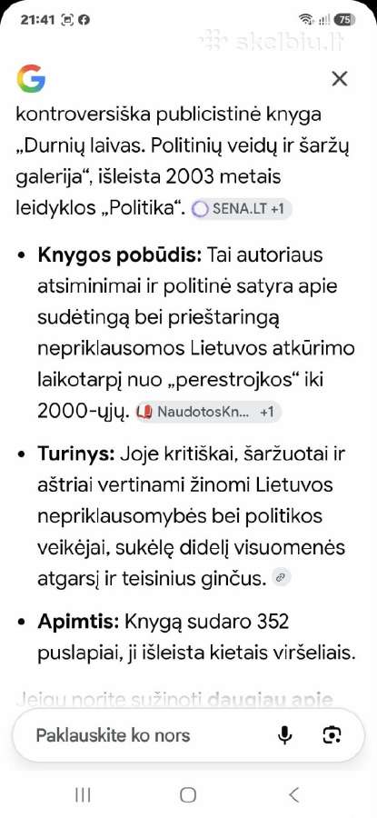 Durnių laivas - nuotraukos Nr. 4