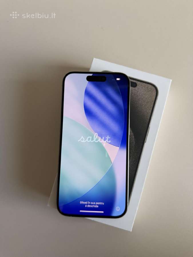 iPhone 15 pro 128gb - nuotraukos Nr. 2