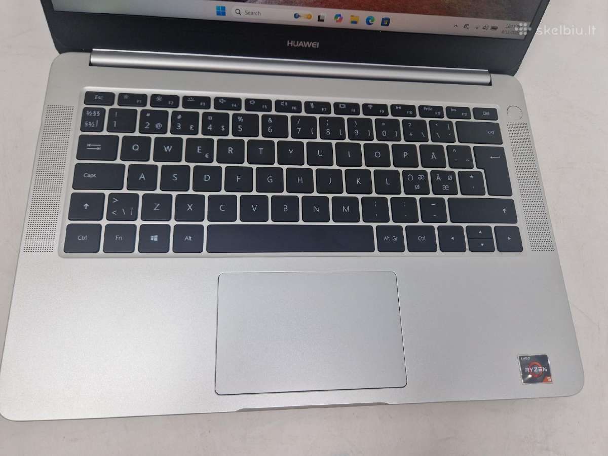 Huawei Matebook 14 Amd Ryzen5 8gb/256ssd - nuotraukos Nr. 6