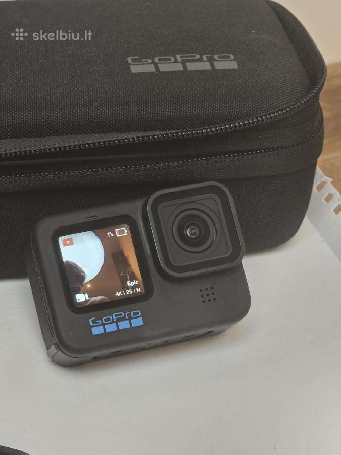 Gopro Hero10 Black + originalūs priedai - nuotraukos Nr. 2