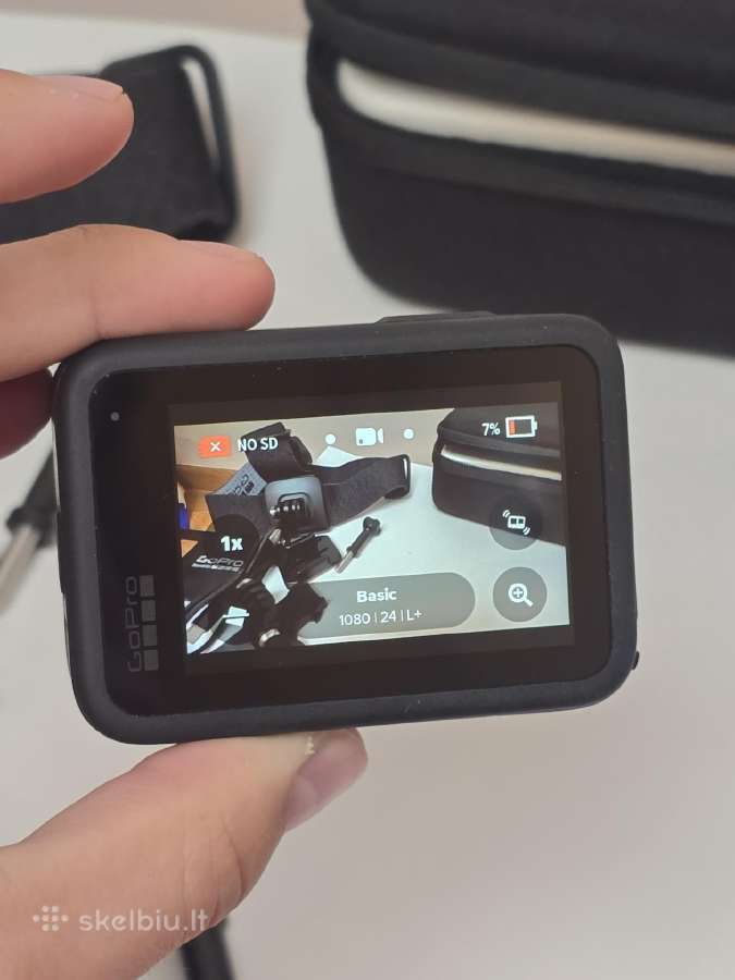 Gopro Hero10 Black + originalūs priedai - nuotraukos Nr. 5