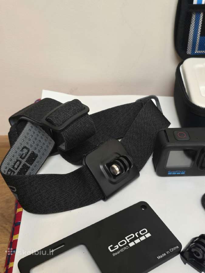 Gopro Hero10 Black + originalūs priedai - nuotraukos Nr. 6