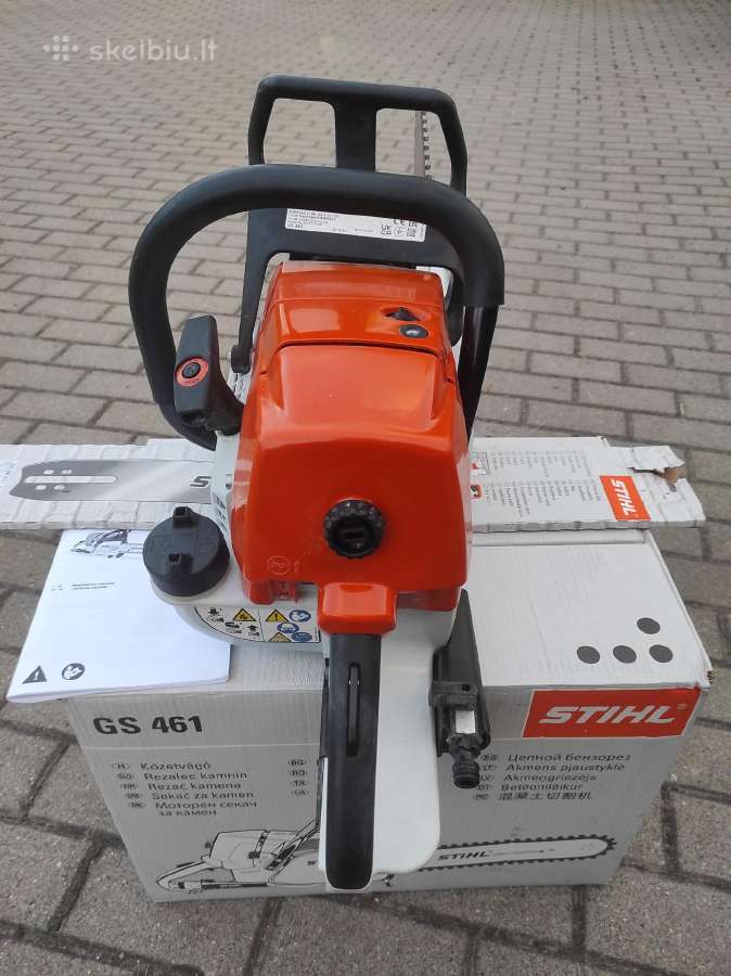 Profesionalus betono/akmens pjūklas Stihl Gs 461 - nuotraukos Nr. 2