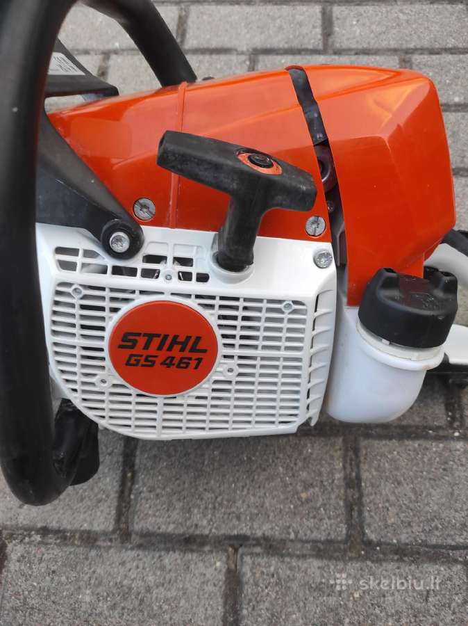 Profesionalus betono/akmens pjūklas Stihl Gs 461 - nuotraukos Nr. 4