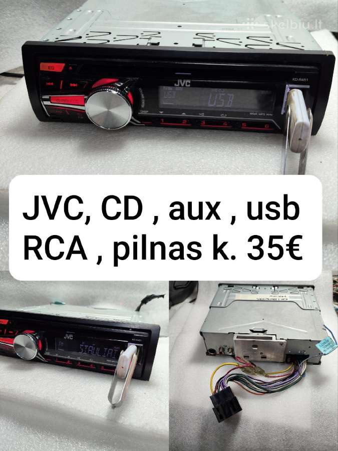 Automagnetola bluetooth, Usb, tel.laikiklis - nuotraukos Nr. 11
