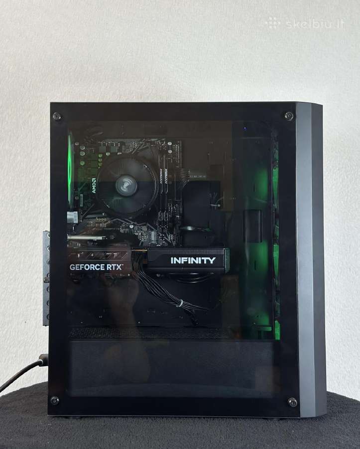 Naujas kompiuteris rtx 5060 Ryzen 5 WiFi - nuotraukos Nr. 4