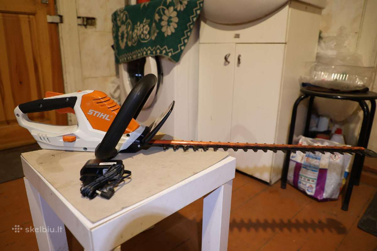 Stihl Hsa 45 akumuliatorinės gyvatvorių žirklės - nuotraukos Nr. 2
