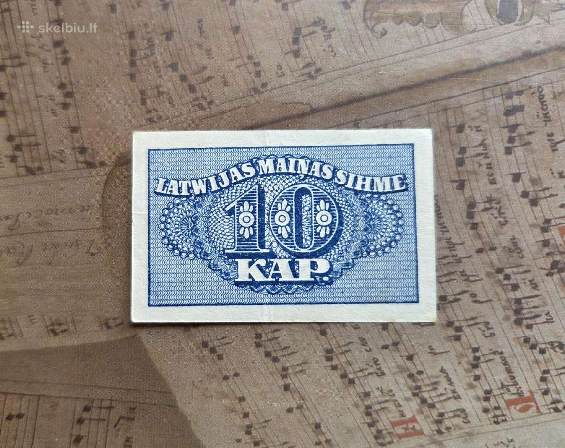 10 kapeikų 1919 Latvija - nuotraukos Nr. 2