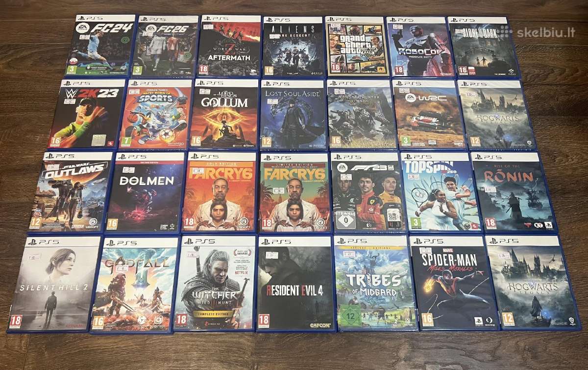 Playstation 5 žaidimai/atnaujinta 2026/08/13 - nuotraukos Nr. 5