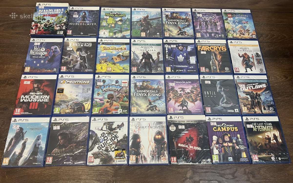 Playstation 5 žaidimai/atnaujinta 2026/08/13 - nuotraukos Nr. 7