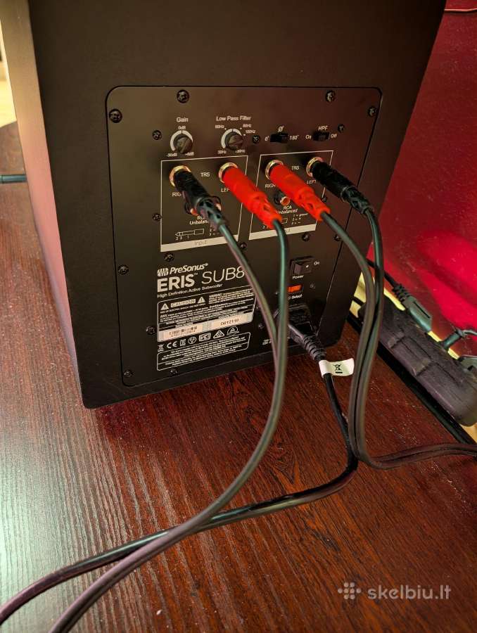 Presonus Eris 3.5 + Presonus sub 8 gen 1 - nuotraukos Nr. 3