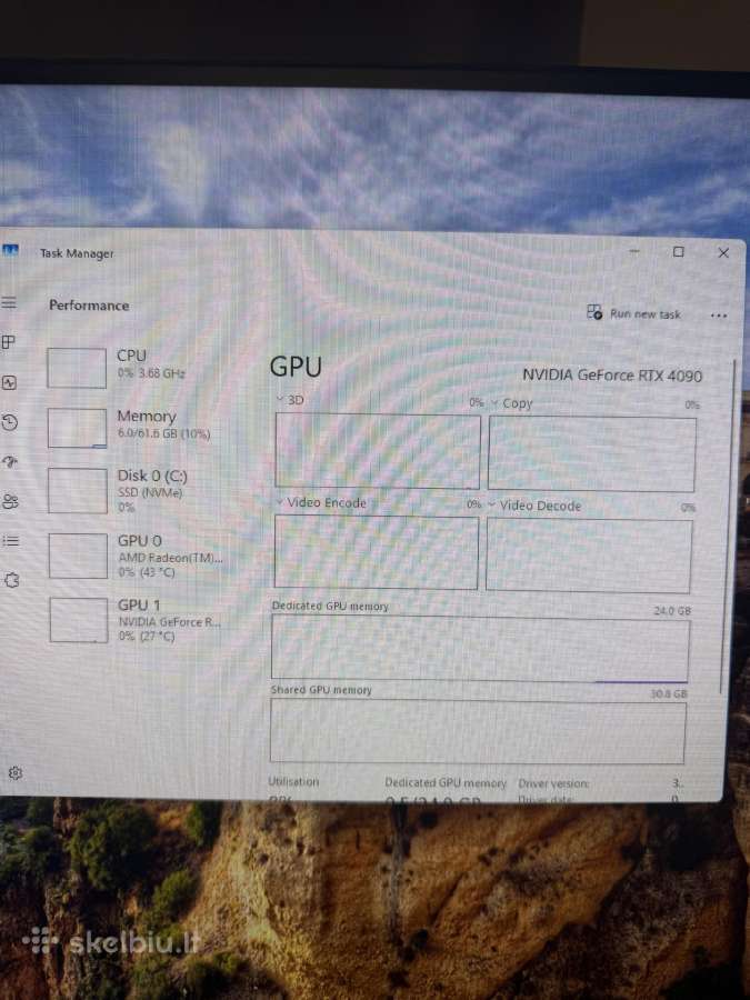 Rtx4090, Ryzen 9 9950x3d, Ddr5 64gb - nuotraukos Nr. 8