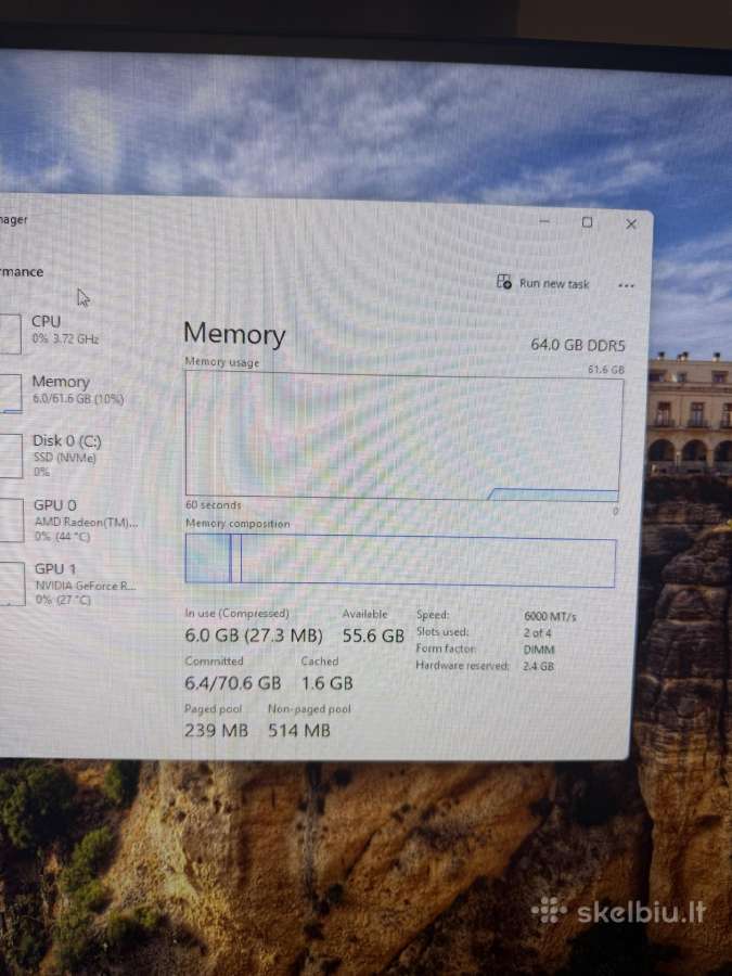 Rtx4090, Ryzen 9 9950x3d, Ddr5 64gb - nuotraukos Nr. 9