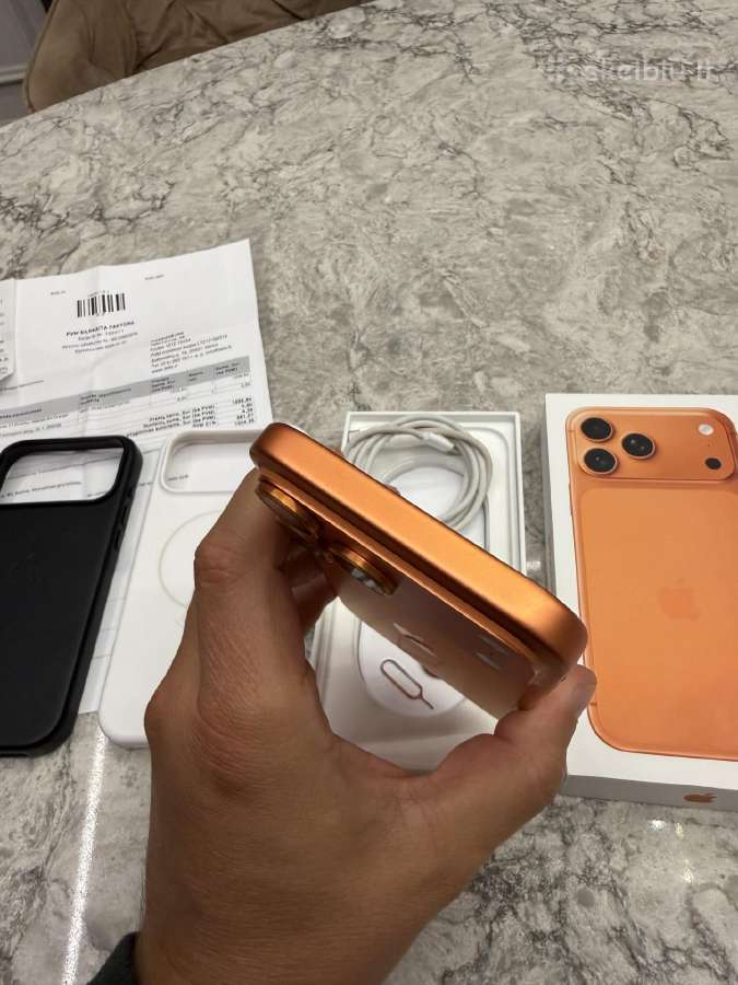 iPhone 17 Pro Max, 256gb 100% - nuotraukos Nr. 6