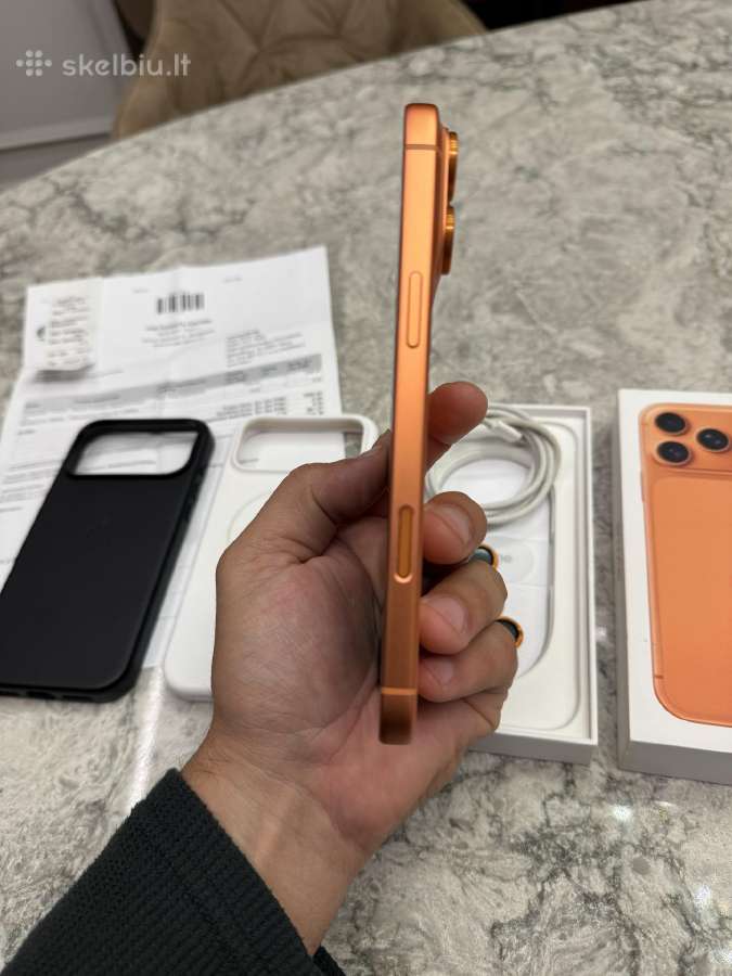 iPhone 17 Pro Max, 256gb 100% - nuotraukos Nr. 8