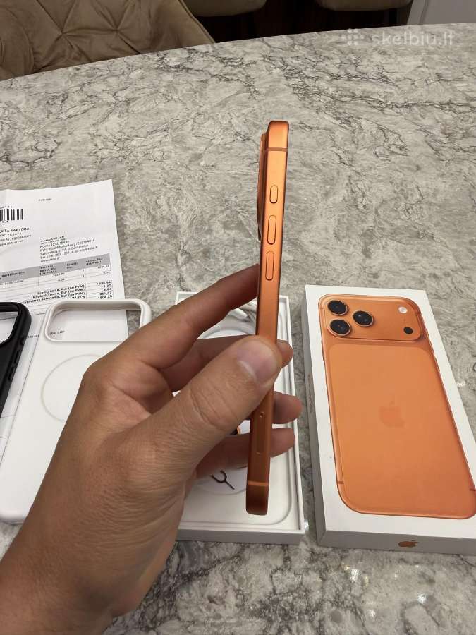 iPhone 17 Pro Max, 256gb 100% - nuotraukos Nr. 9