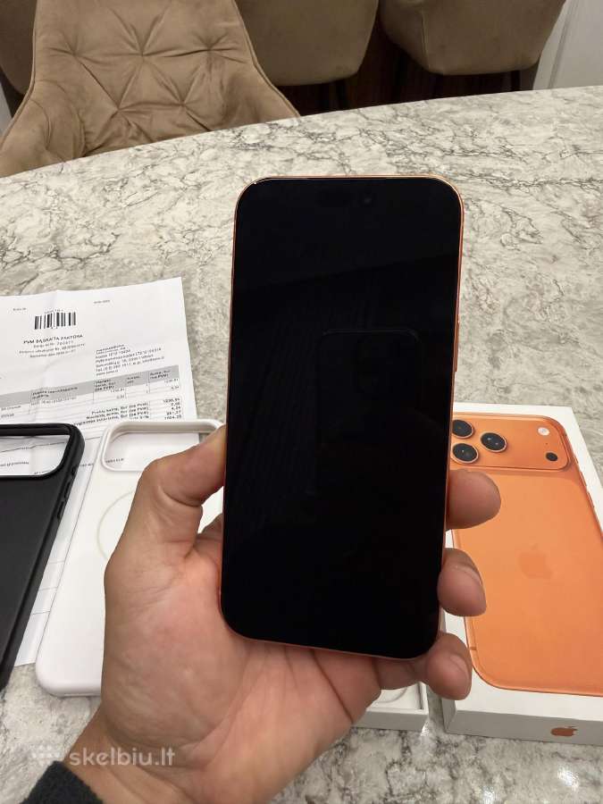 iPhone 17 Pro Max, 256gb 100% - nuotraukos Nr. 10
