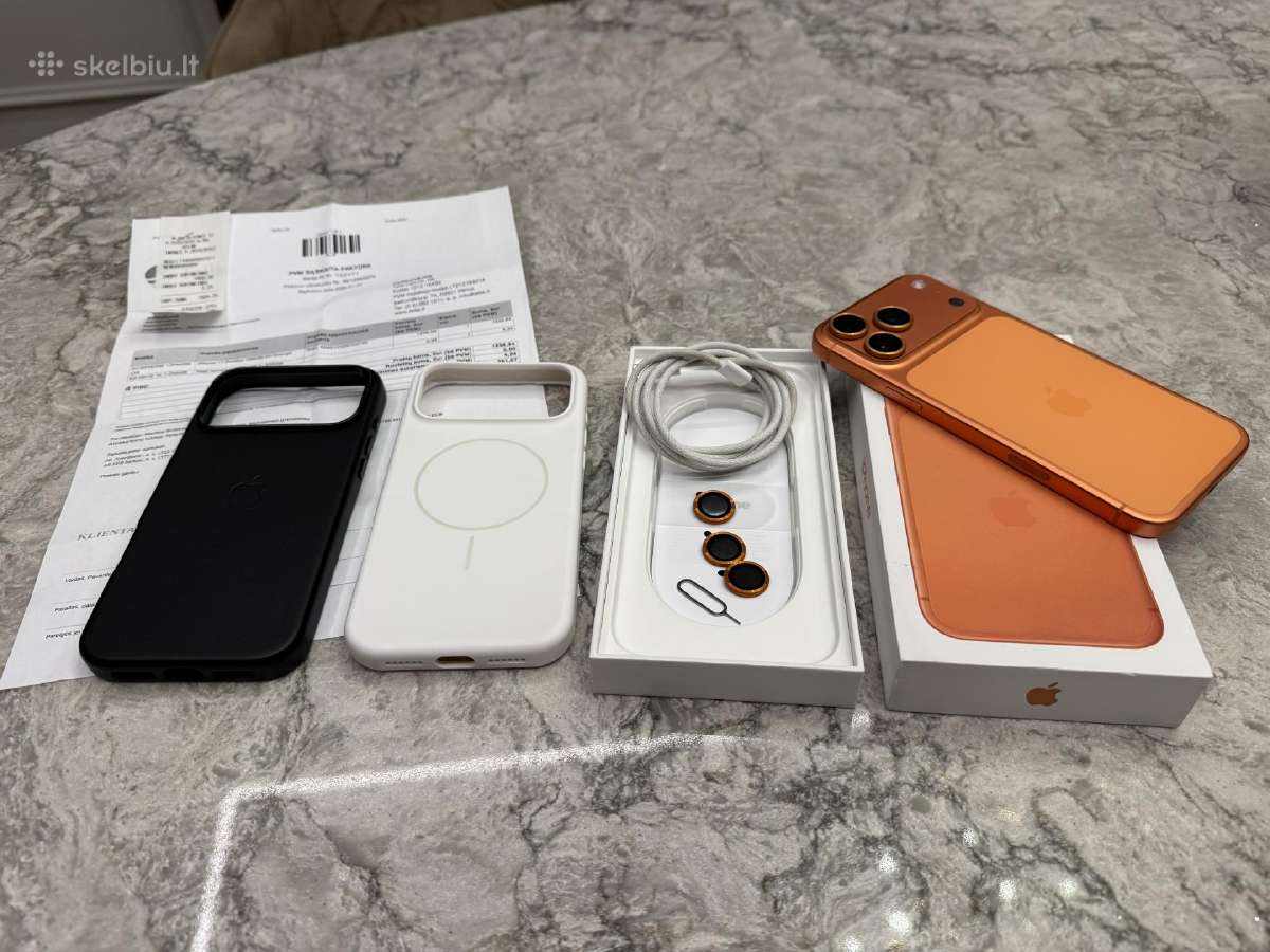 iPhone 17 Pro Max, 256gb 100% - nuotraukos Nr. 12