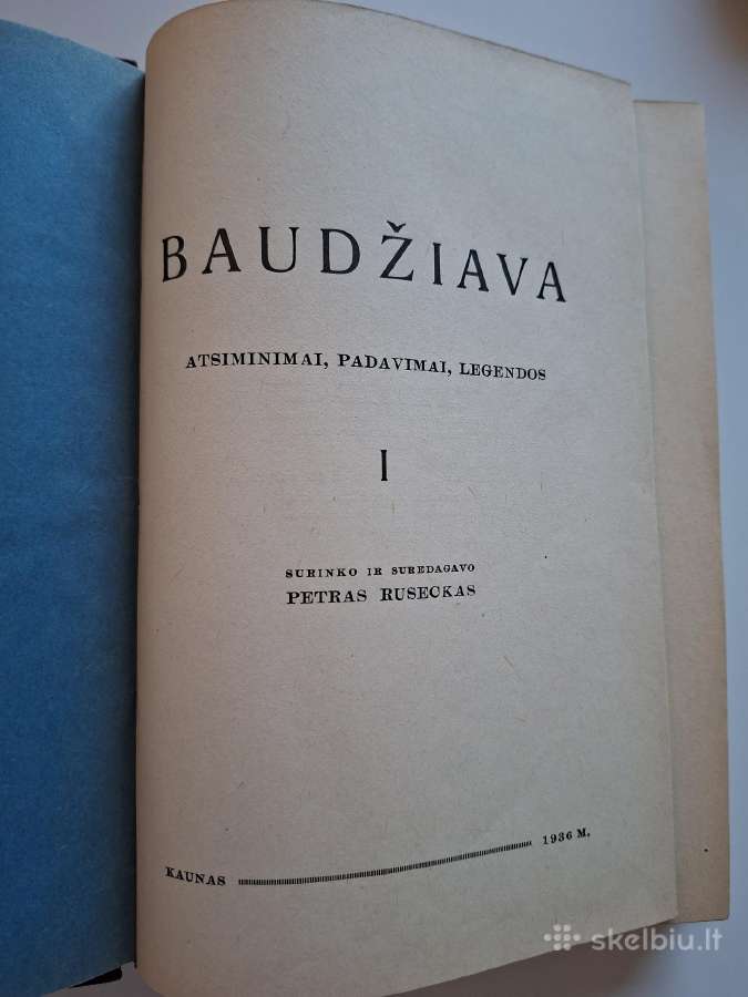 P. Ruseckas. Baudžiava. 1936 m. - nuotraukos Nr. 2