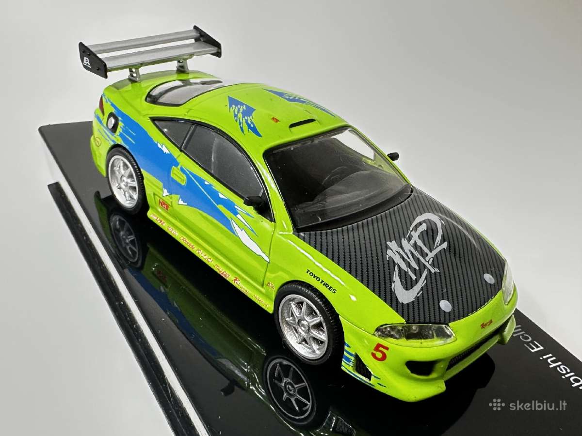Mitsubishi Eclipse Gs 1995 O'conner žalia 1:43 - nuotraukos Nr. 5
