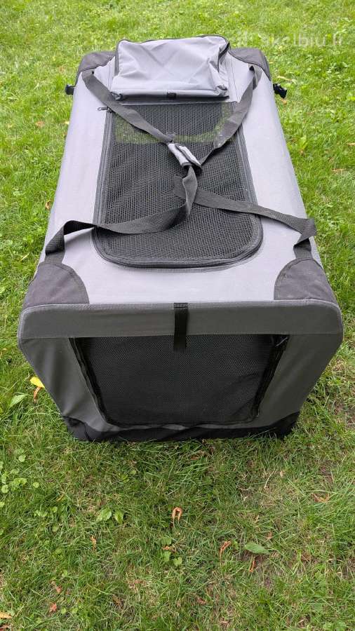 Medžiaginis šuns narvas 102x69x69cm - nuotraukos Nr. 3