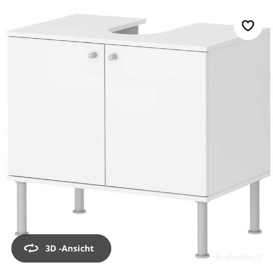Ikea Fullen vonios kriauklės spintelė - nuotraukos Nr. 2