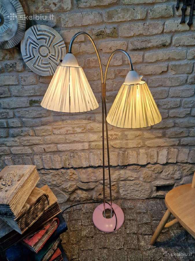 Vintažiniai mid century šviestuvai,lempos,toršerai - nuotraukos Nr. 4