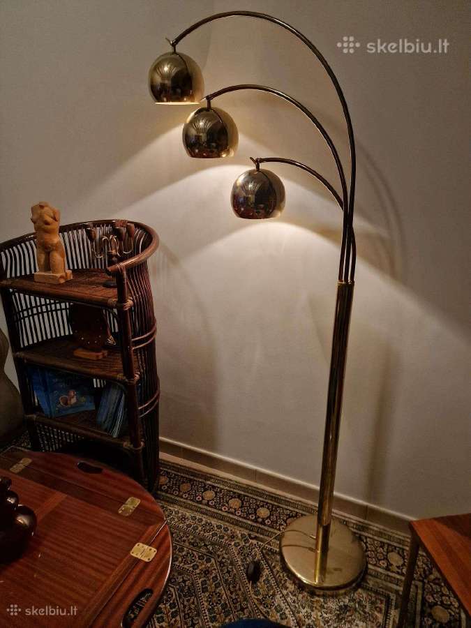 Vintažiniai mid century šviestuvai,lempos,toršerai - nuotraukos Nr. 5
