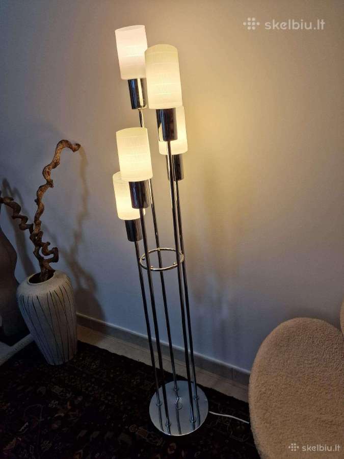 Vintažiniai mid century šviestuvai,lempos,toršerai - nuotraukos Nr. 9