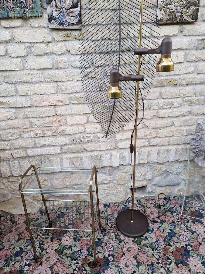Vintažiniai mid century šviestuvai,lempos,toršerai - nuotraukos Nr. 12