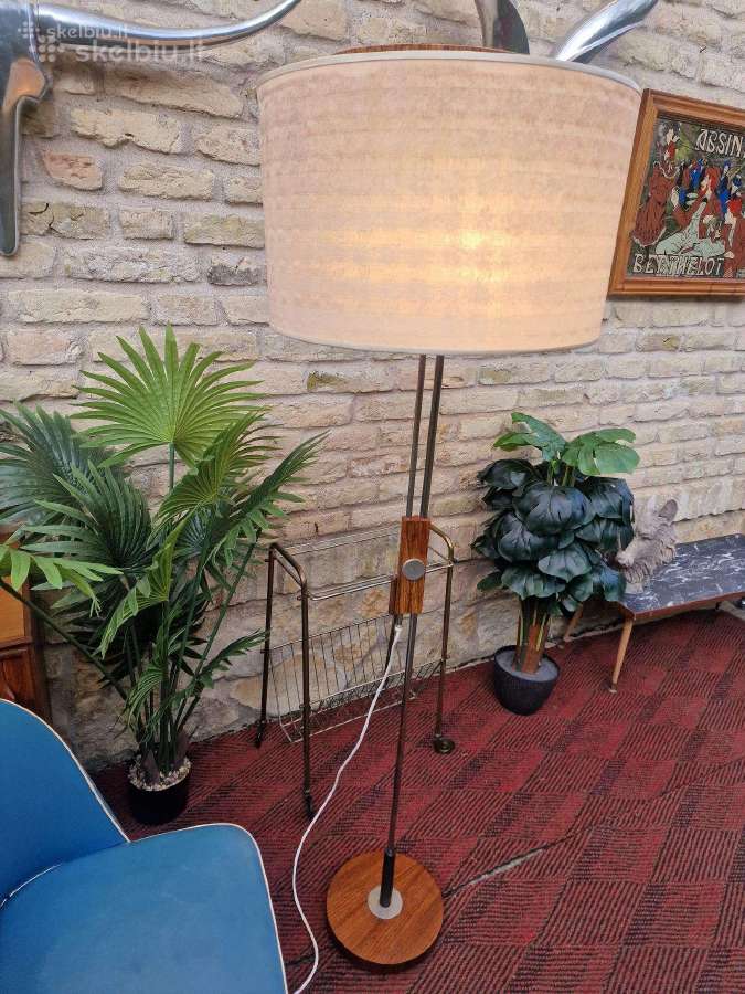 Vintažiniai mid century šviestuvai,lempos,toršerai - nuotraukos Nr. 18