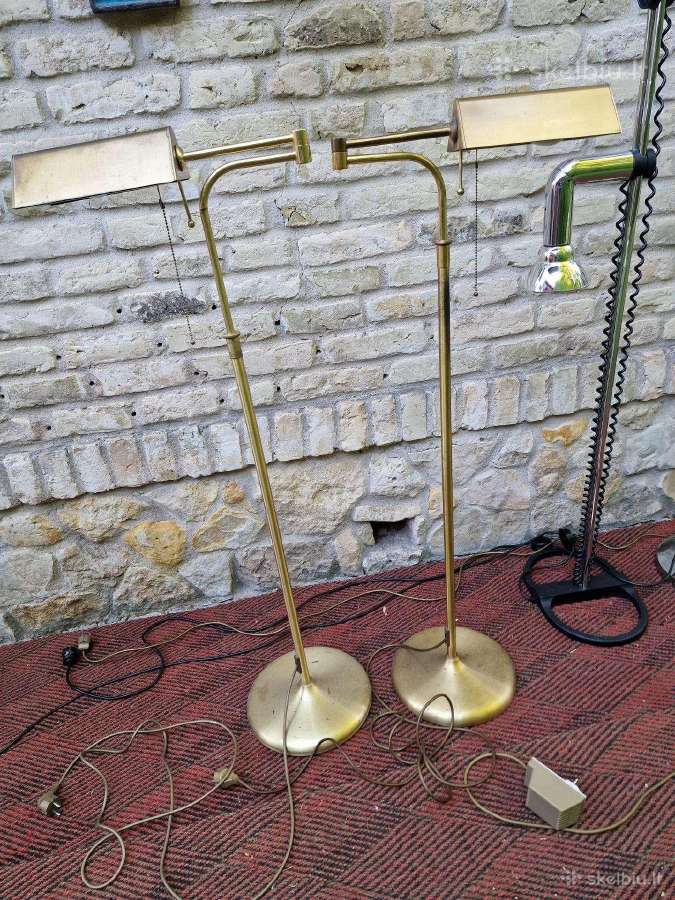 Vintažiniai mid century šviestuvai,lempos,toršerai - nuotraukos Nr. 24