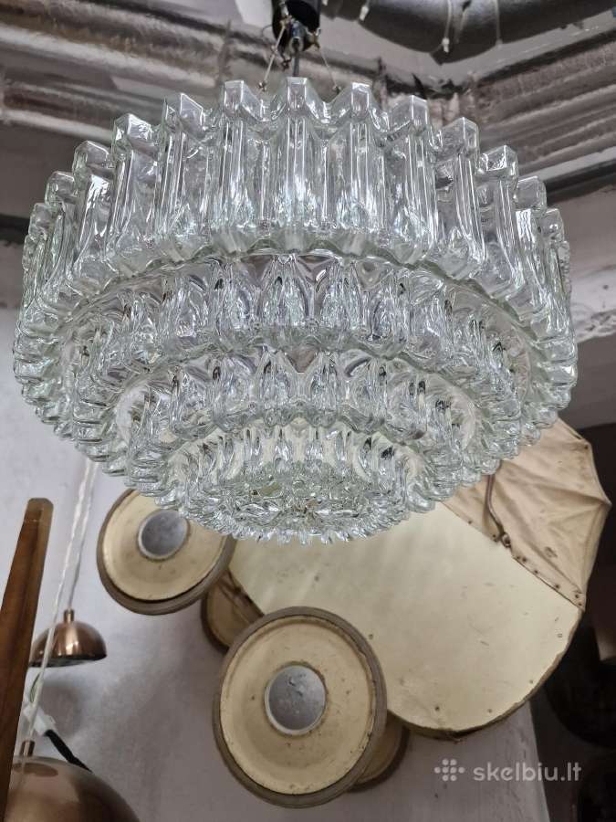 Vintažiniai mid century šviestuvai,lempos,toršerai - nuotraukos Nr. 33