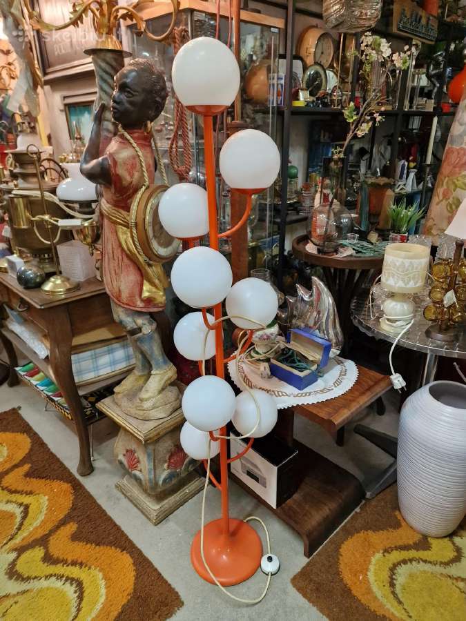 Vintažiniai mid century šviestuvai,lempos,toršerai - nuotraukos Nr. 19