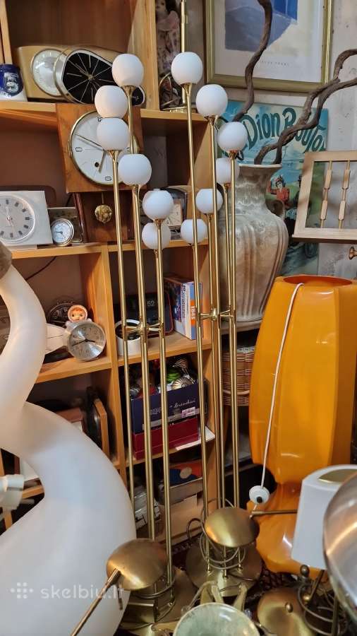 Vintažiniai mid century šviestuvai,lempos,toršerai - nuotraukos Nr. 29