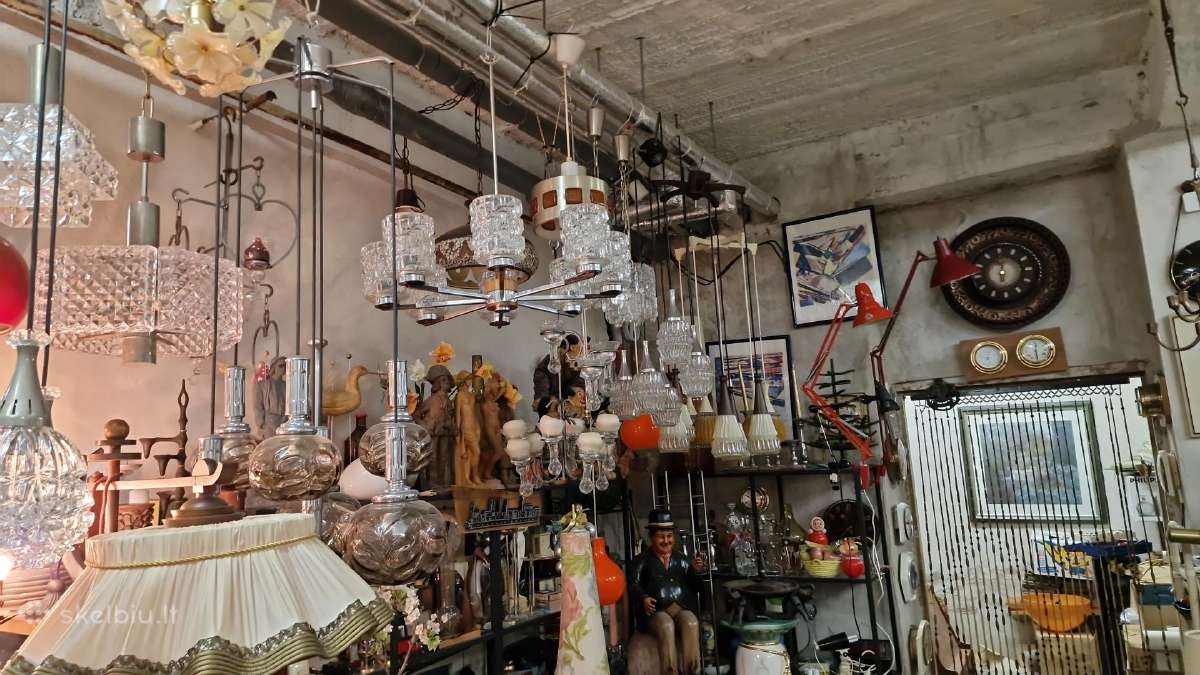Vintažiniai mid century šviestuvai,lempos,toršerai - nuotraukos Nr. 20
