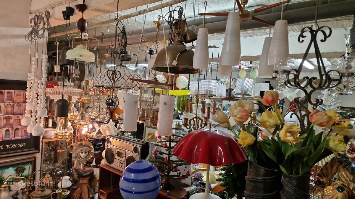 Vintažiniai mid century šviestuvai,lempos,toršerai - nuotraukos Nr. 32