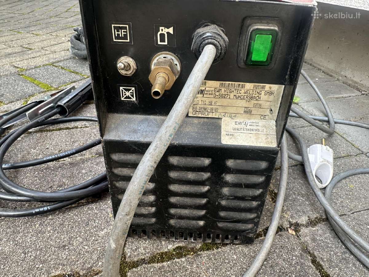 Suvirinimo aparatas Ewm Picotig 160 Hf - nuotraukos Nr. 4