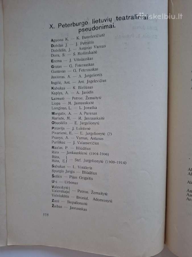 B. Sruoga. Lietuvių teatras Peterburge 1892-1918 - nuotraukos Nr. 5